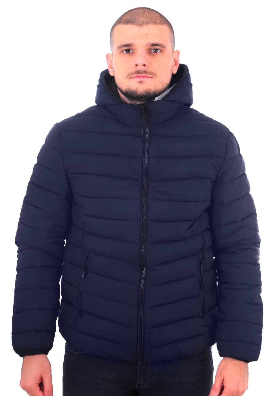 Куртка єврозима чоловіча Kaifangelu 22-H6012 Темно-синій (22-H6012_35_48) - фото 2 Куртка єврозима чоловіча Kaifangelu 22-H6012 Темно-синій (22-H6012_35_48) - фото 2