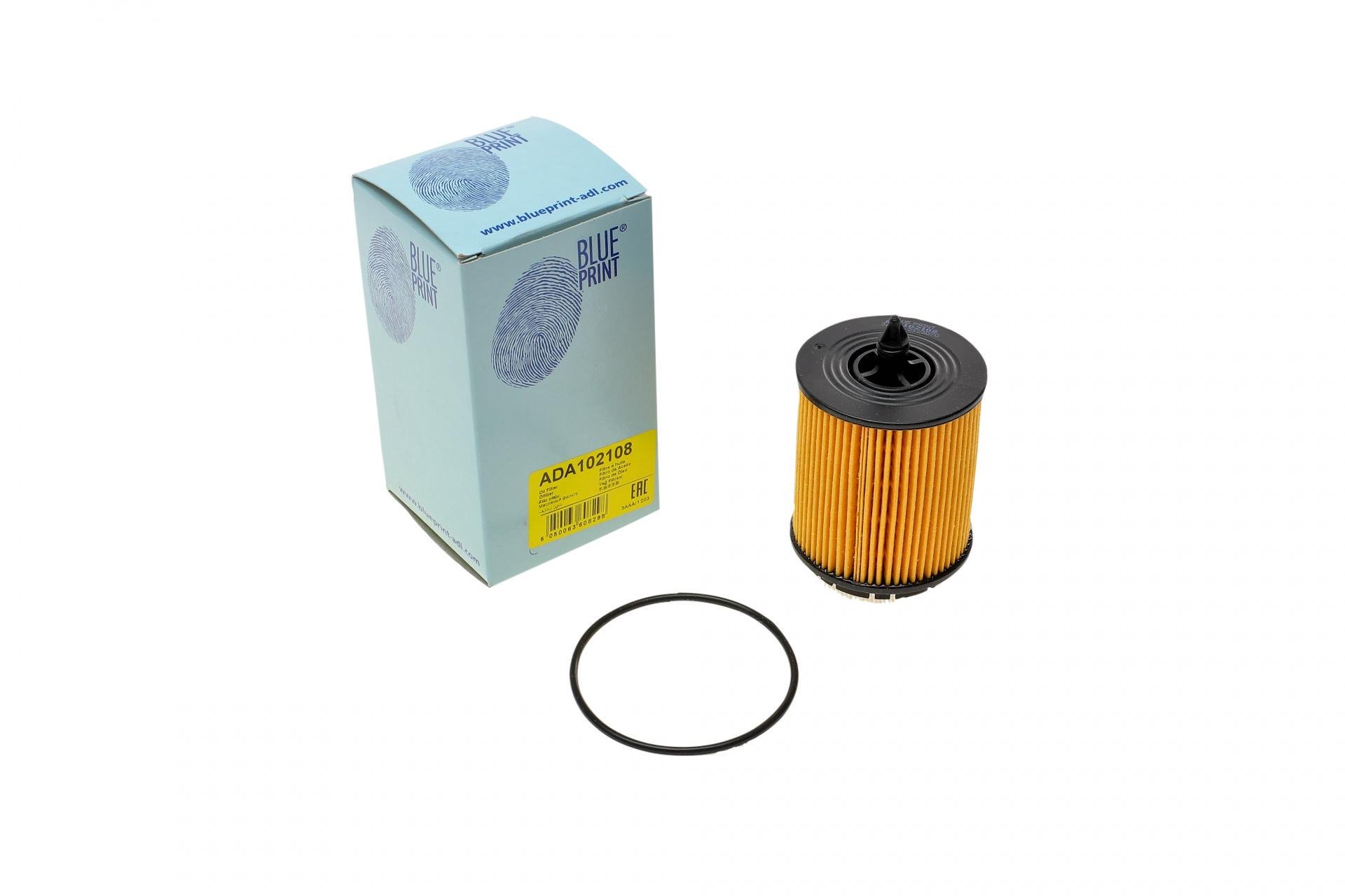 Фільтр масляний BLUE PRINT для Opel Astra G/Vectra B/C 2,2i 00- (ADA102108)