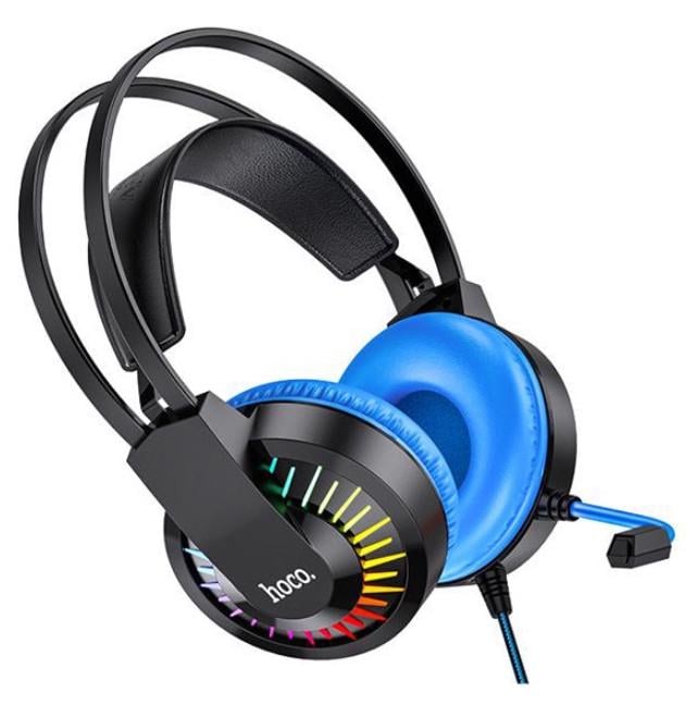 Наушники игровые Hoco W105 Black/Blue (000541767)