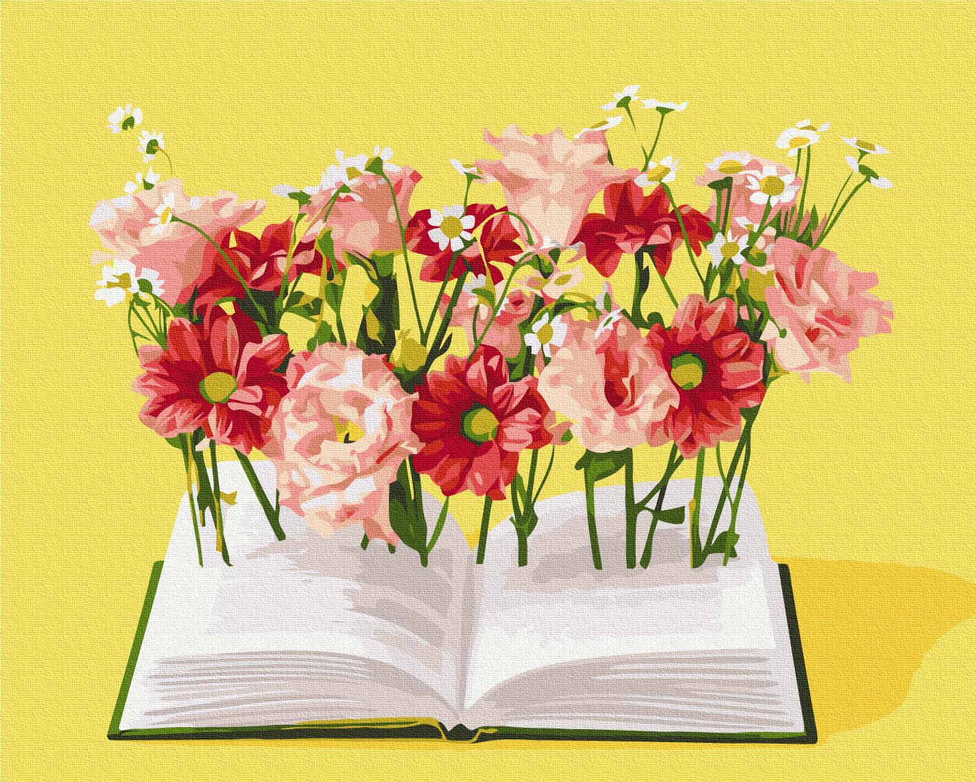 Картина по номерам Brushme Книга на родном языке 40x50 см (BS53995)