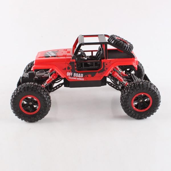 Игрушка на радиоуправлении Diancheng Toys Crawler Challenger игрушечный джип 1:18 700mAh Красный