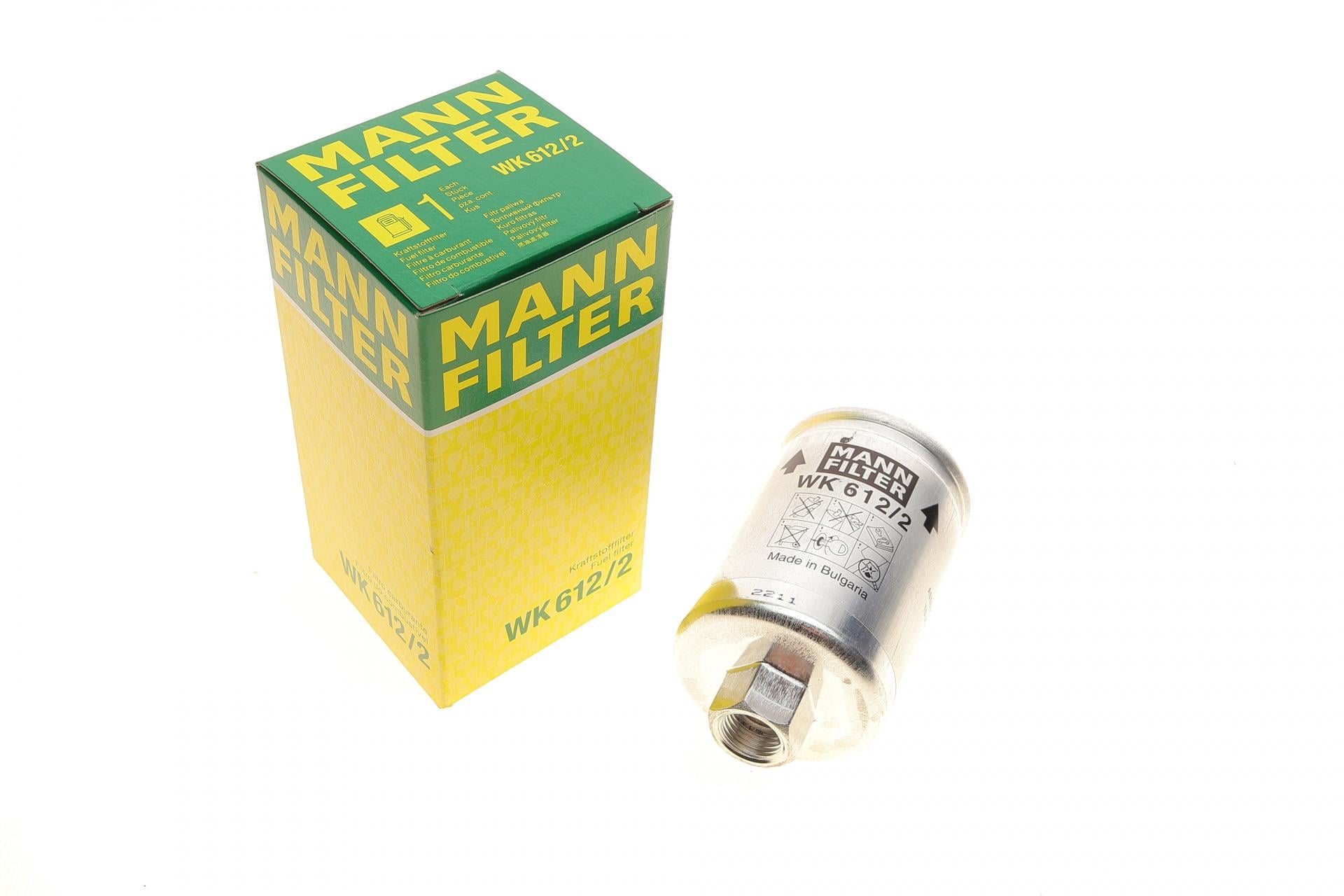 Фильтр топливный Mann-Filter для Daewoo Nexia 1,5 95-/Land Rover Discovery 2,0/3,9/4,0 93-04 (WK 612/2)