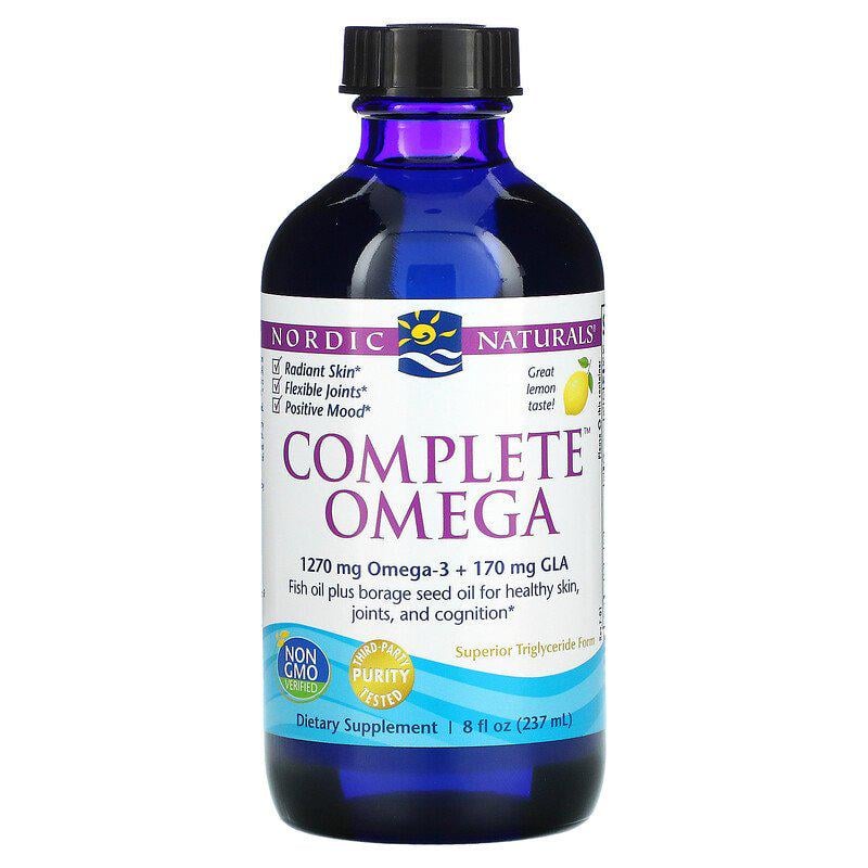 Омега 3 Nordic Naturals Complete Omega 1270 мг Omega-3 170 мг CLA 8 237 мл (NOR02773)