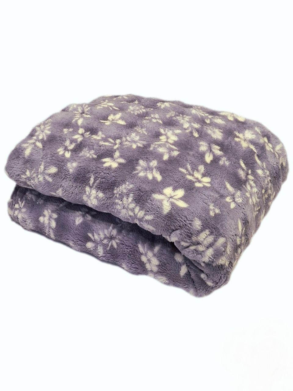 Плед флисовый Colorful Home Цветы 200x220 см Фиолетовый (1933) Плед флисовый Colorful Home Цветы 200x220 см Фиолетовый (1933)