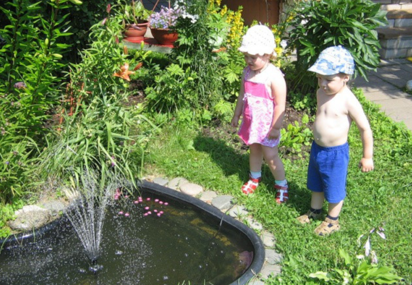 Фонтан-насос на солнечной панели выносной 5 насадок (963344957) - фото 3 Фонтан-насос на солнечной панели выносной 5 насадок (963344957) - фото 3