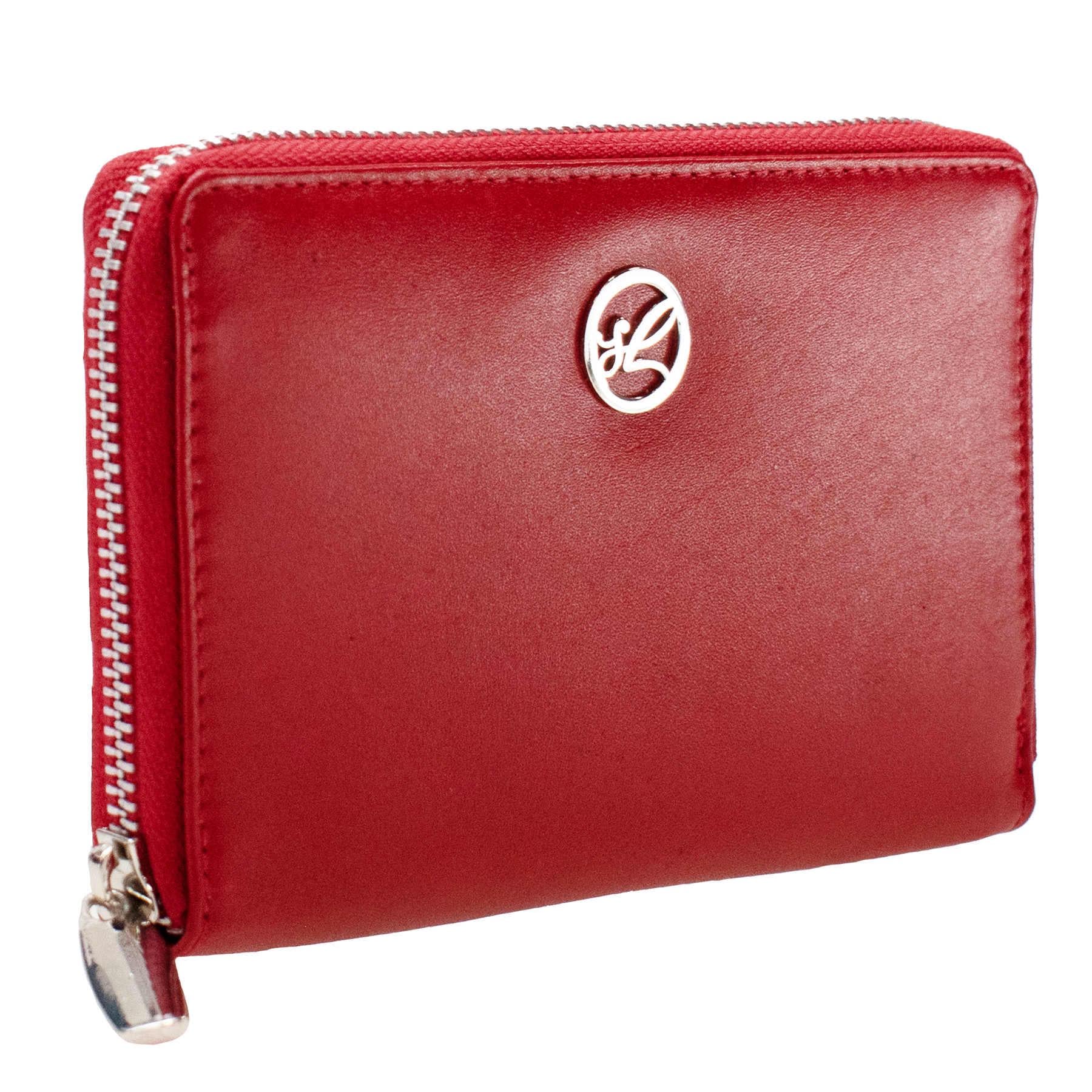 Кошелек женский кожаный SEMI LINE RFID Red (P8271-2)