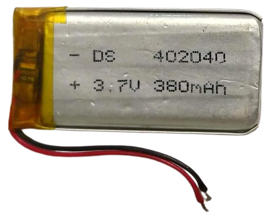 Аккумуляторная батарея литая-полимерная GD 402040P 380 mAh (000020601)