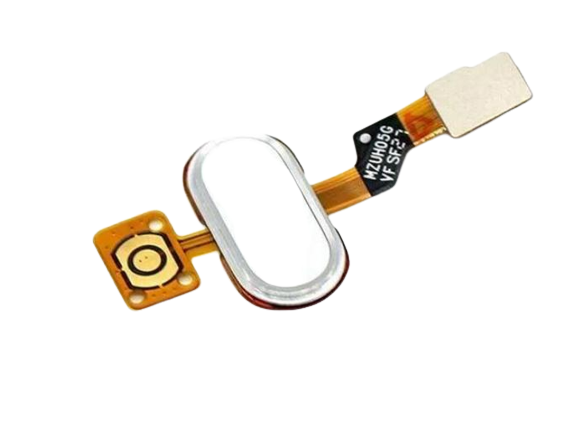 Шлейф Flat Cable основной Meizu M3S центральная кнопка Home Белый (000018251)