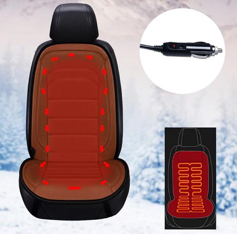Накидка на сидіння з підігрівом Elegant Plus EL 100 600 103x54 см (9258) - фото 2
