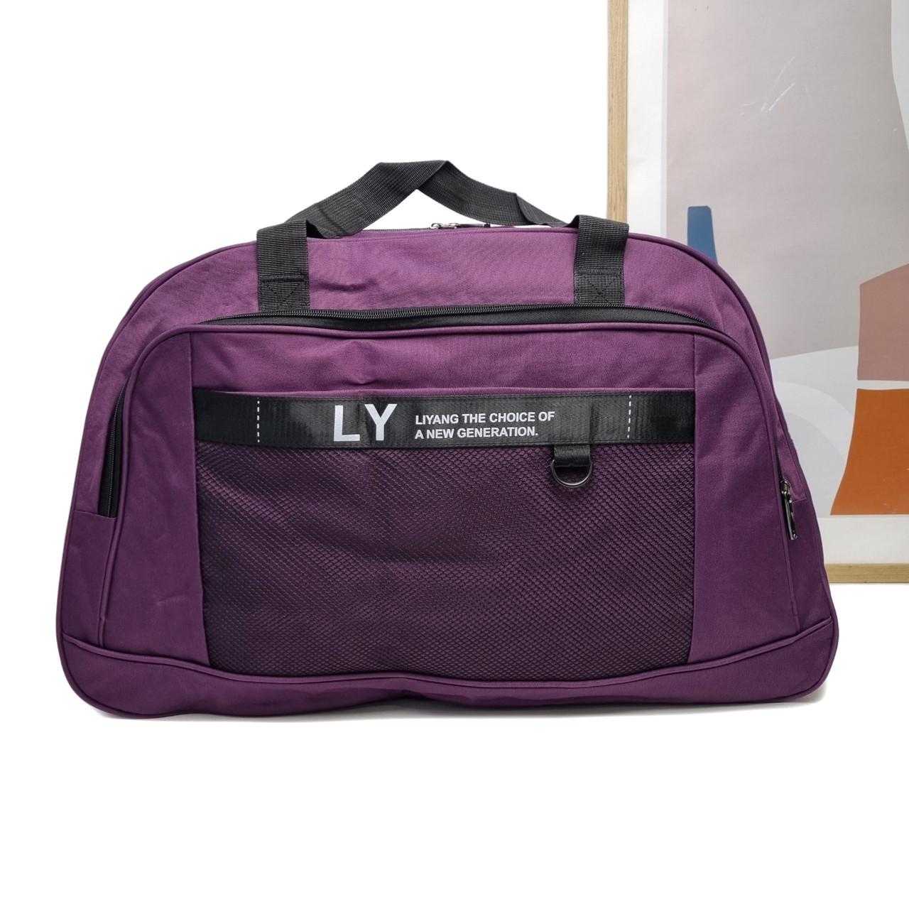 Сумка дорожньо-спортивна TRAVEL BAG поліестер Фіолетовий (FM-0936 violet)