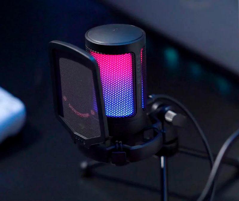 Мікрофон FIFINE Ampligame A6V конденсаторний з RGB-підсвіткою з триногою (2167078176) - фото 3 Мікрофон FIFINE Ampligame A6V конденсаторний з RGB-підсвіткою з триногою (2167078176) - фото 3