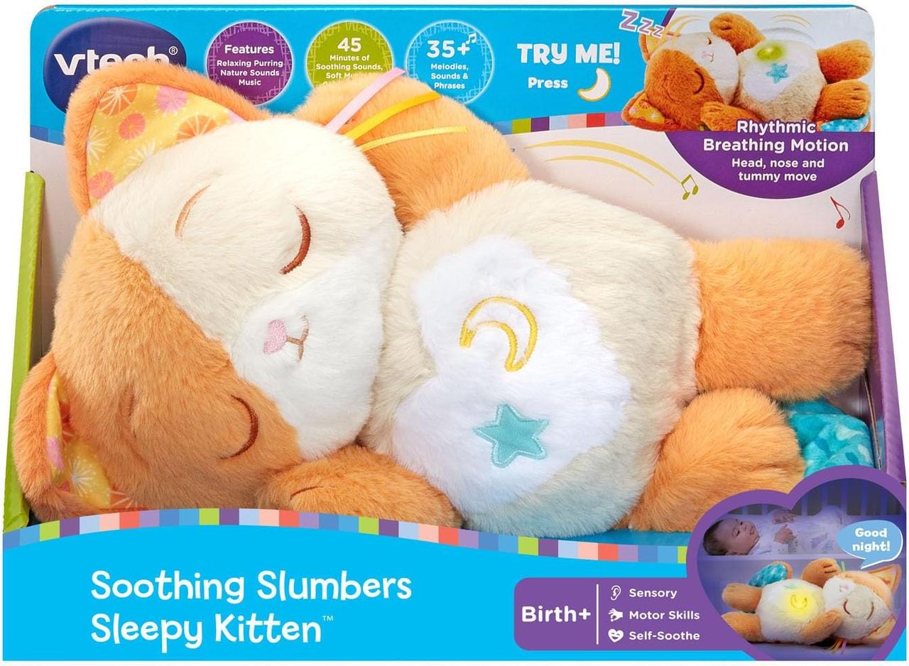 Интерактивная игрушка для сна VTech Baby Soothing Slumbers Sleepy Kitten Сонливый котенок