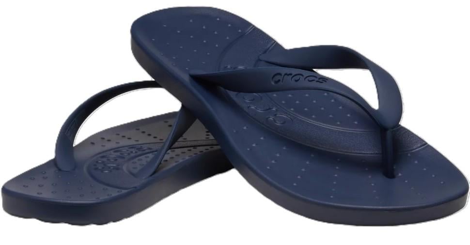 В'єтнамки чоловічі Crocs Flip Navy р. 43-44 Синій (26962)