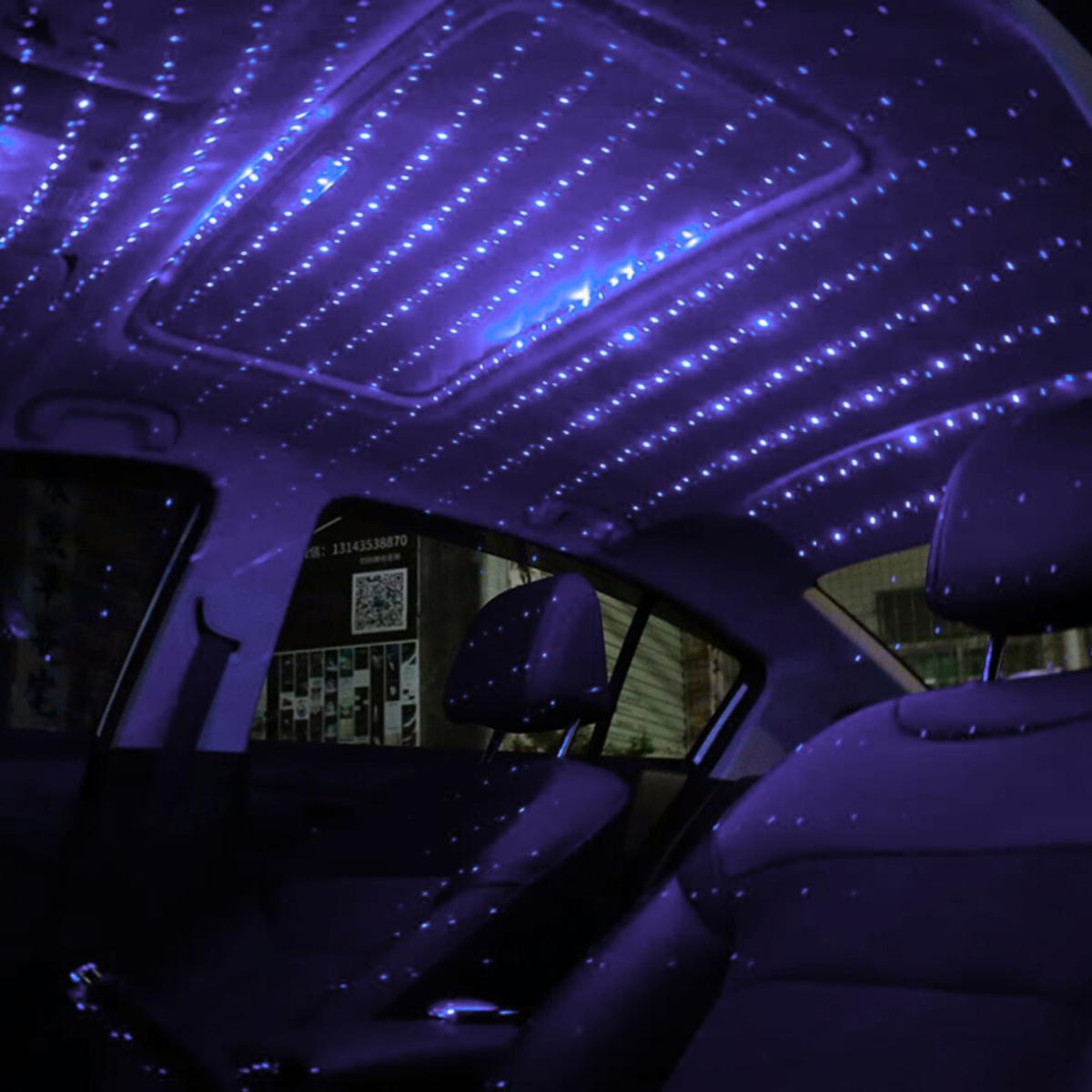 Проєктор GlowenRoof гнучкий автомобільний 6 режимів Фіолетове світло (2585) - фото 5