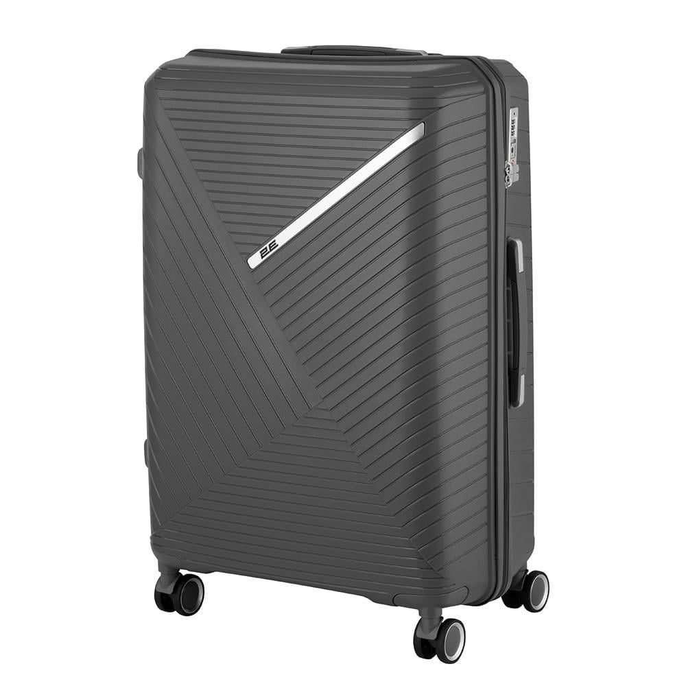 Чемодан пластиковый SIGMA 2Е 4 колеса 2E-SPPS-L-GR Графитовый (580144)