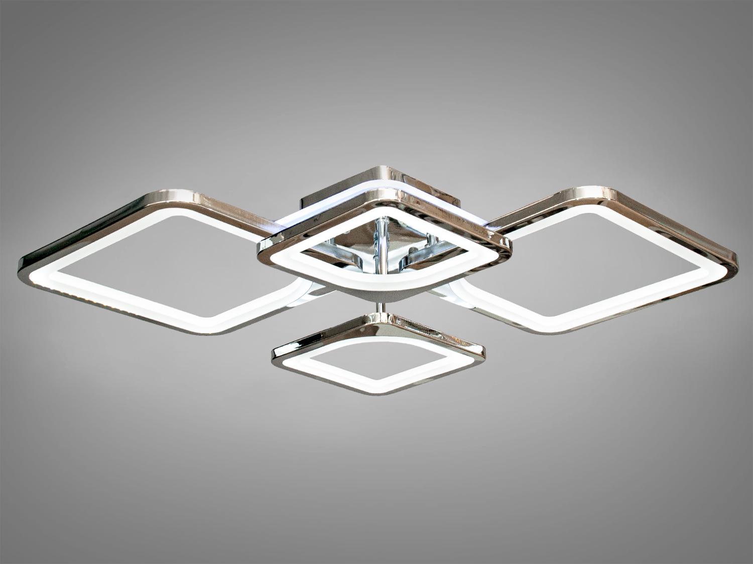 Люстра с разноцветной подсветкой и пультом димером (8060/2+2HR LED 3color dimmer) - фото 3 Люстра с разноцветной подсветкой и пультом димером (8060/2+2HR LED 3color dimmer) - фото 3