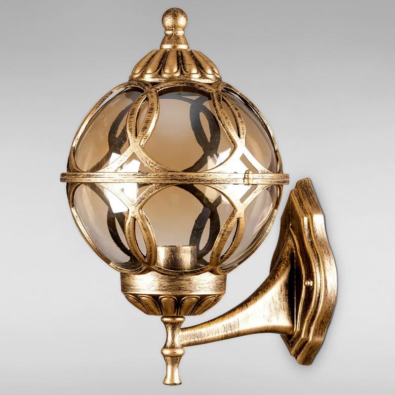 Уличный настенный светильник KX-18271/L 380х270х250 мм Бронзовый