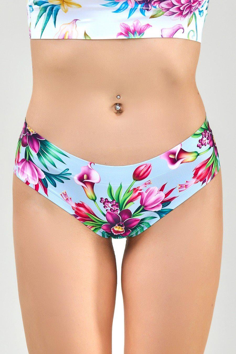 Трусики женские Mememe слип с ярким принтом XL Разноцветный (85071-60232-83)