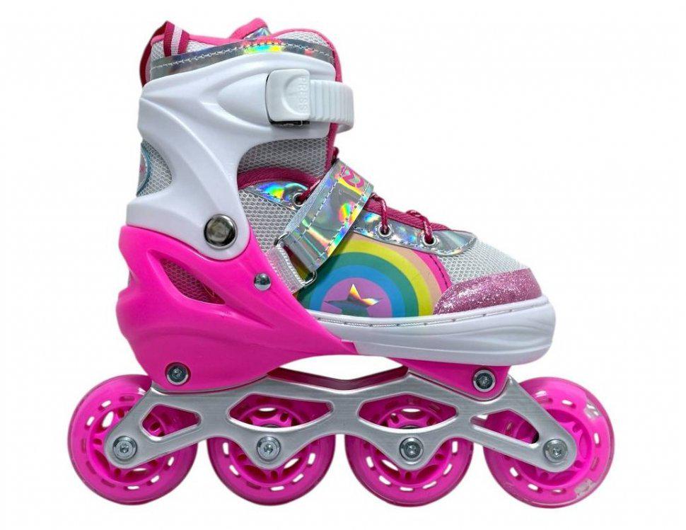 Ролики набор Maraton Stylego М р. 34-37 Pink