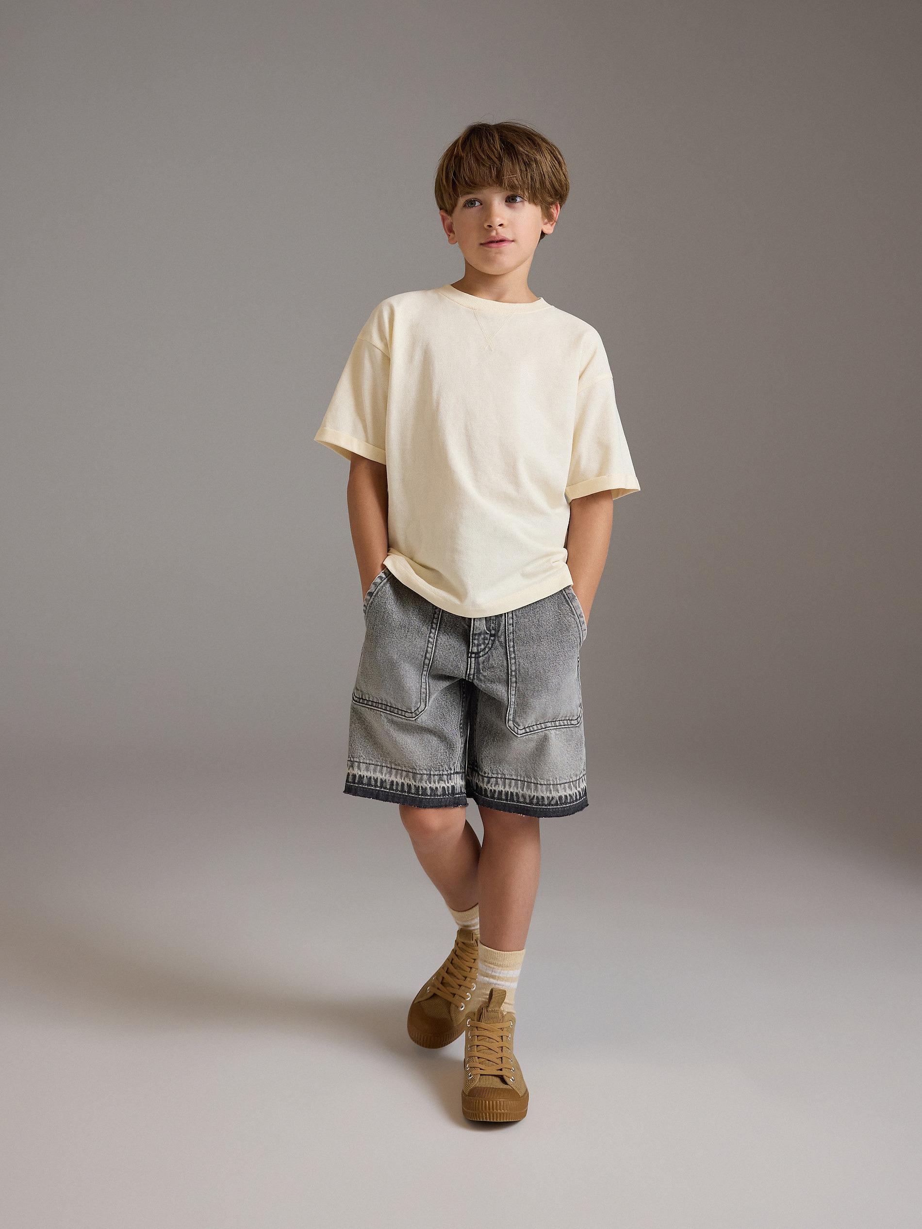 Шорты Reserved 342BF 140 см Серый