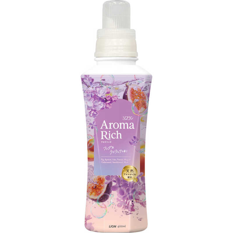 Кондиціонер для білизни Aroma Rich Fresh & Refreshing Lion з ароматом інжиру та бузку 400 мл (375197)