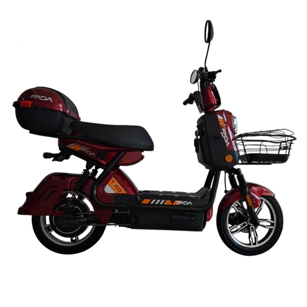 Электровелосипед FADA TiKO 800W Красный - фото 4 Электровелосипед FADA TiKO 800W Красный - фото 4