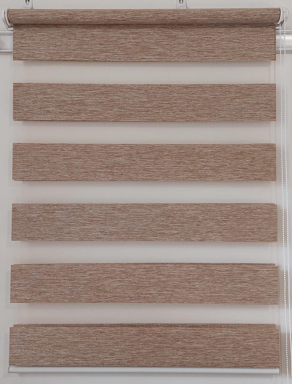 Рулонная штора день-ночь Miranda ВН-35 92,5х160 см Латте (ВН-35-151)