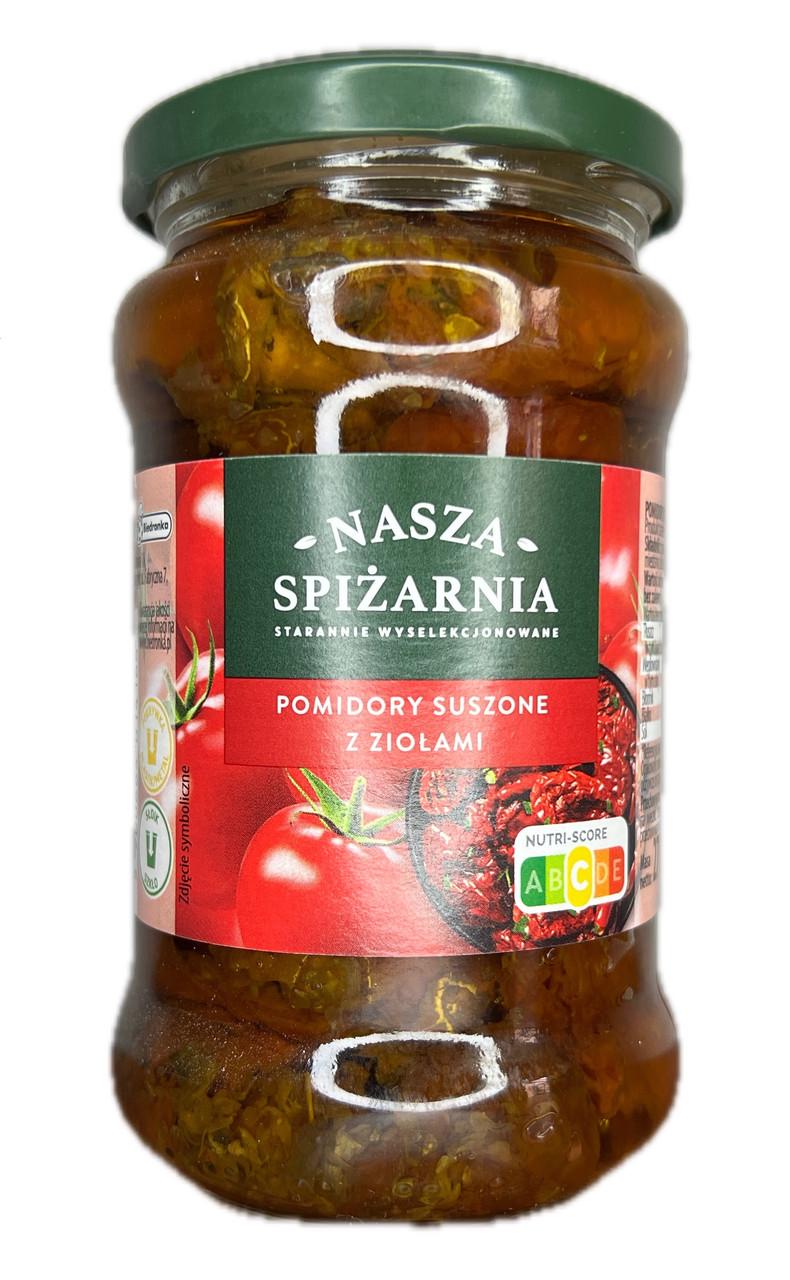 Помидоры вяленые в масле с травами Nasza Spizarnia 270 г Помидоры вяленые в масле с травами Nasza Spizarnia 270 г