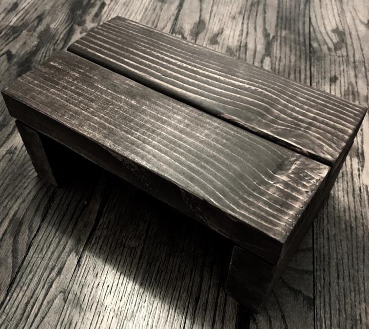 Стульчик из дерева Припять Мокко (ТАБ-001110)