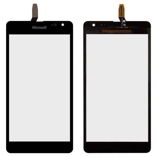 Сенсор для Microsoft Nokia 535 Lumia Dual Sim REV2C CT2C1607FPC-A1-E Черный (000017909) - фото 2