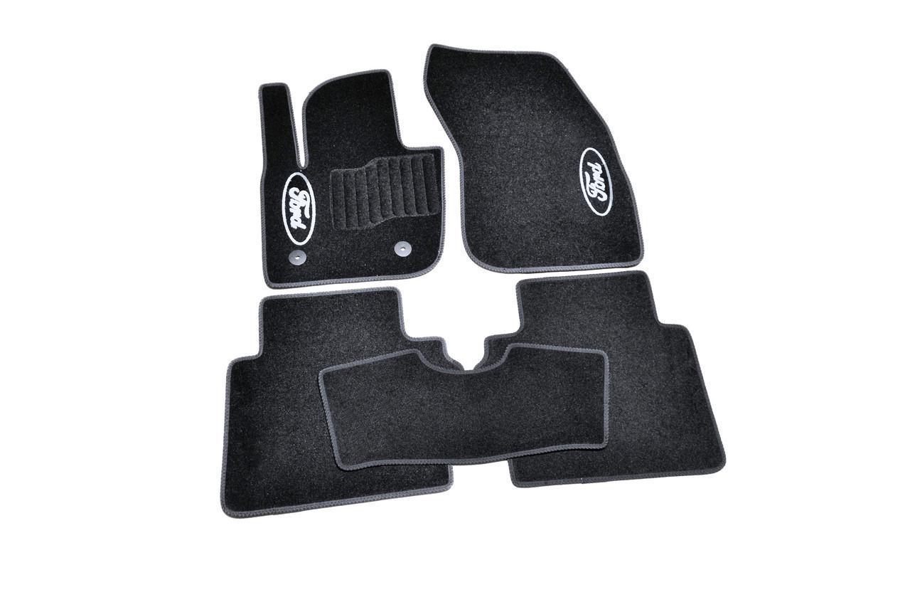 Комплект ковриков автомобильных для Ford Fusion 2012-2020 ворсовые (27326331)