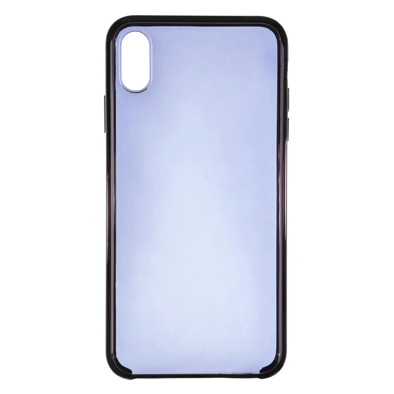 Чехол накладка Apple Clear Case for iPhone X/Xs (HC) Dark Blue