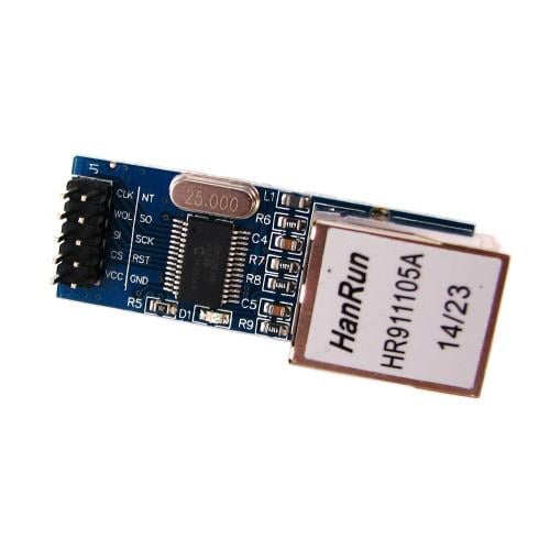 Мережевий модуль Ethernet Shield Arduino ENC28J60 (3785)