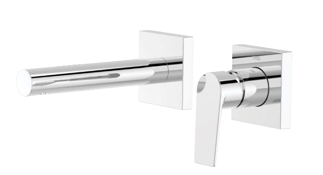 Смеситель скрытого монтажа для умывальника Tres Project 163 Хром (21120281)