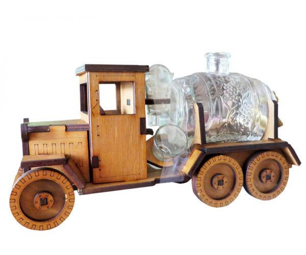 Мини-бар Машина с рюмками и бочкой (10614785)