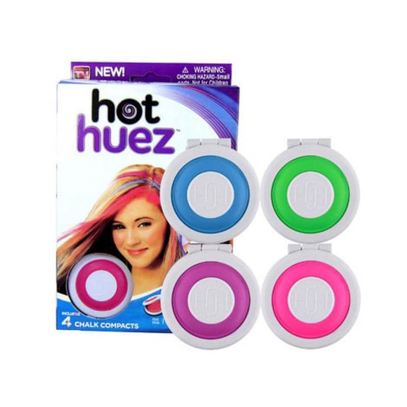 Крейда для волосся Hot Huez 4 кольори (1000259-Other-0) - фото 4