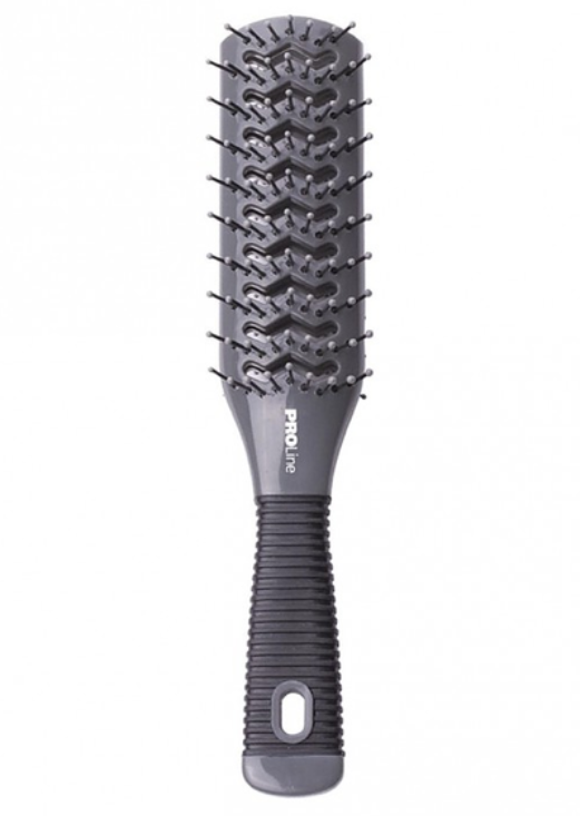 Расческа ProLine двусторонняя туннельная 9-рядная Серая (2751719190) Расческа ProLine двусторонняя туннельная 9-рядная Серая (2751719190)