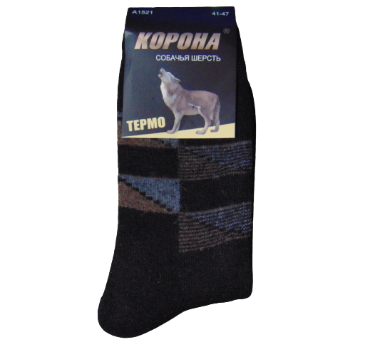 Носки термо собачья шерсть на махре Корона A1521 р. 41-47 Черный (1660680671) Носки термо собачья шерсть на махре Корона A1521 р. 41-47 Черный (1660680671)