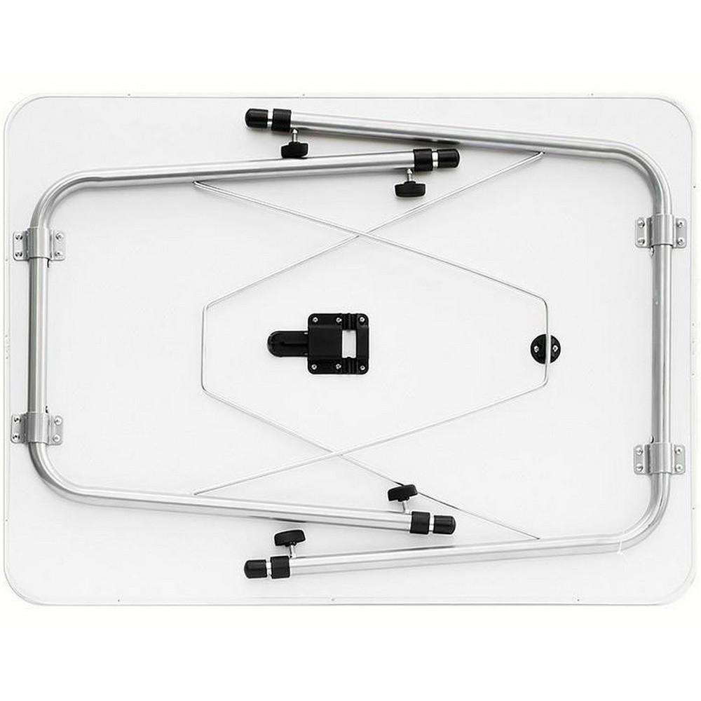 Туристичний стіл портативний Time Eco TE 020 MS 120x60x70 см Білий (4000810010318) - фото 2 Туристичний стіл портативний Time Eco TE 020 MS 120x60x70 см Білий (4000810010318) - фото 2