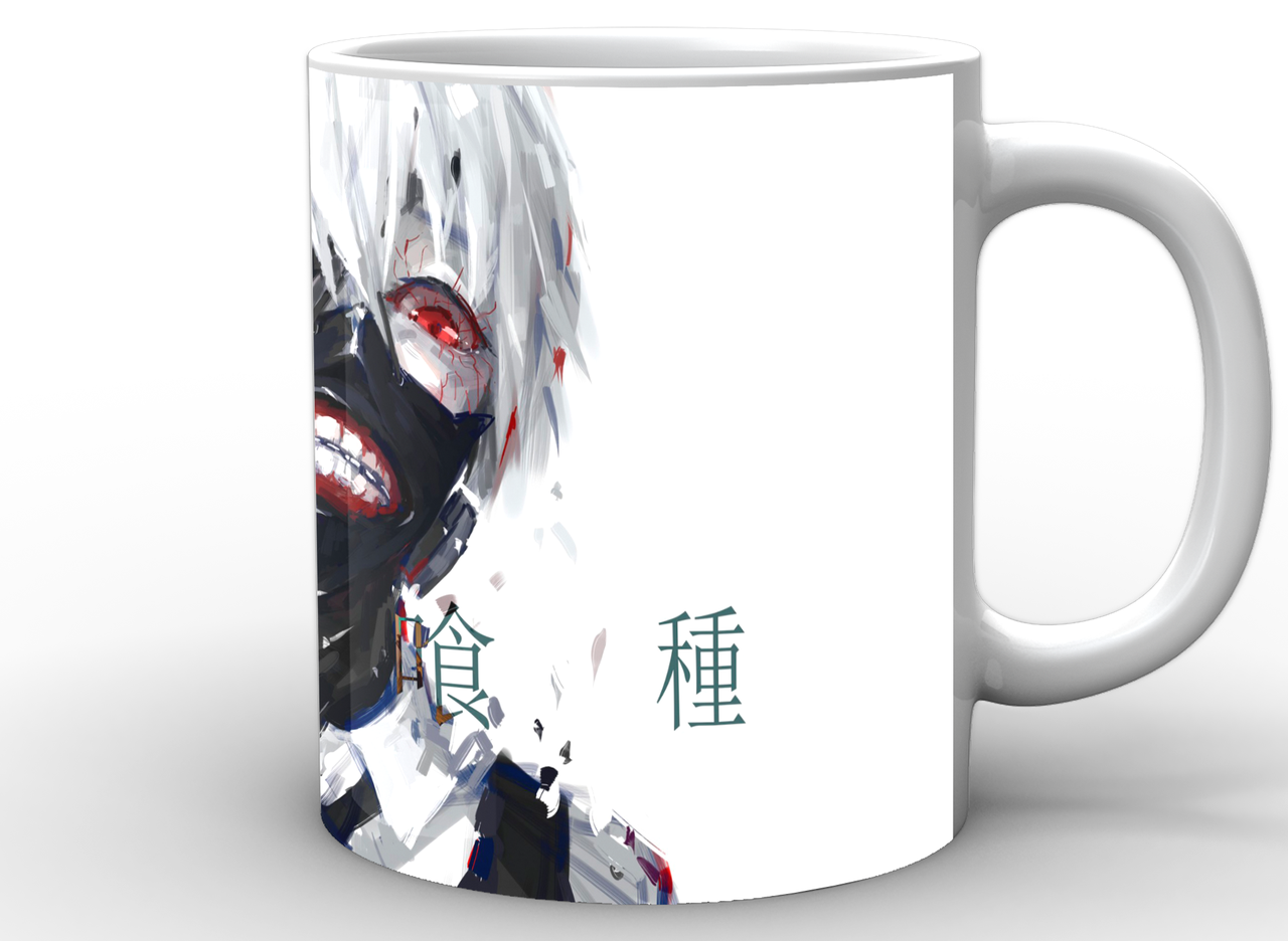 Чашка Gee! Белый Tokyo Ghoul Токийский гуль плечом к плечу TG.02.004