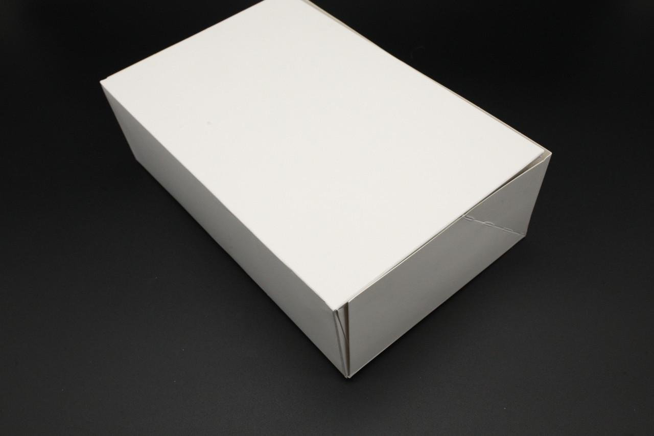 Коробка подарочная с откидной крышкой сборная с фигурным окошком 22,5х14,5х7 см Белый (OA-46) - фото 3