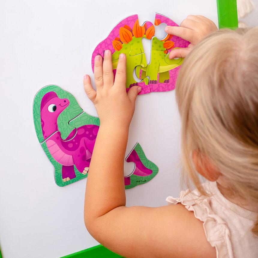 Пазли бебі магнітні Vladi Toys Динозаври 2 шт. (VT3208-21) - фото 3 Пазли бебі магнітні Vladi Toys Динозаври 2 шт. (VT3208-21) - фото 3