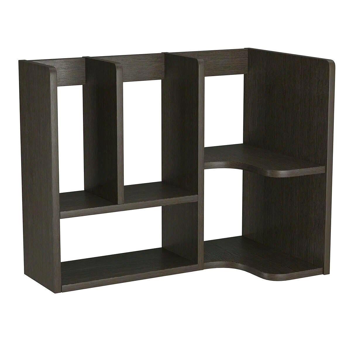 Полка-надстройка настольная из дерева Алара мокко (АКД-009210)