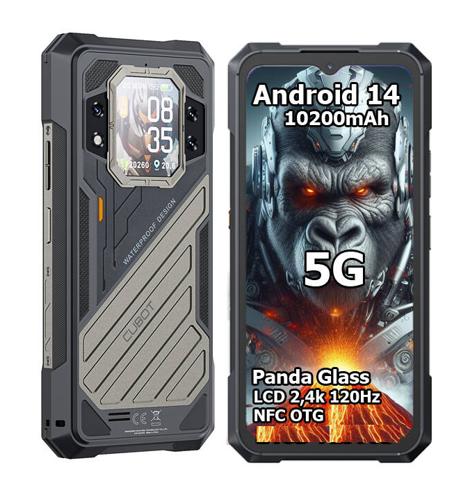 Смартфон Cubot KingKong X 5G 16/512 ГБ IP69K NFC Black (20924843) - фото 4