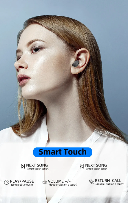 Навушники бездротові Bluetooth вкладиші TWS - фото 3 Навушники бездротові Bluetooth вкладиші TWS - фото 3