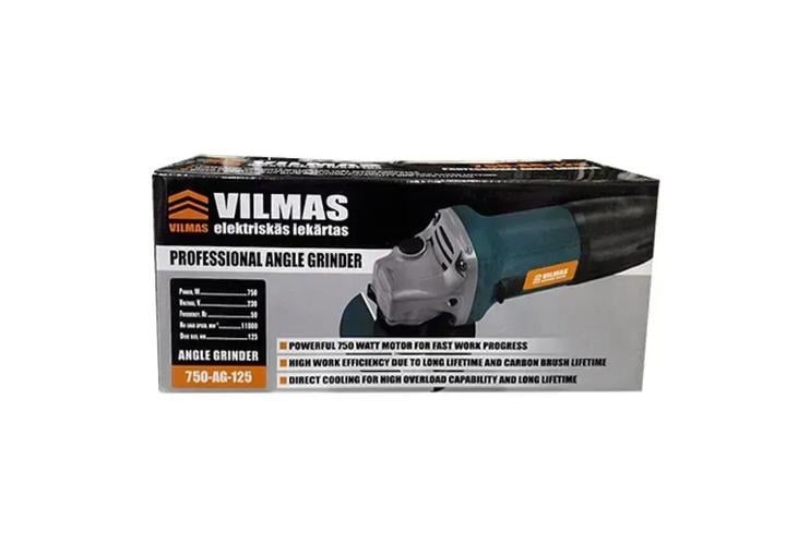 Болгарка Vilmas 750-ag-125 750 Вт (28536228) - фото 3 Болгарка Vilmas 750-ag-125 750 Вт (28536228) - фото 3