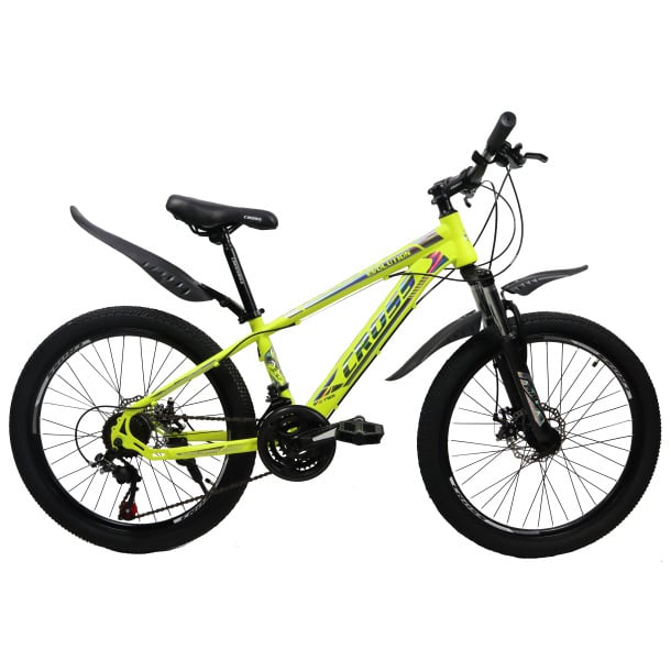 Велосипед гірський Cross Evolution V-1 MTB 29" 17" від 165 см 2022 Жовтий (1500228659)