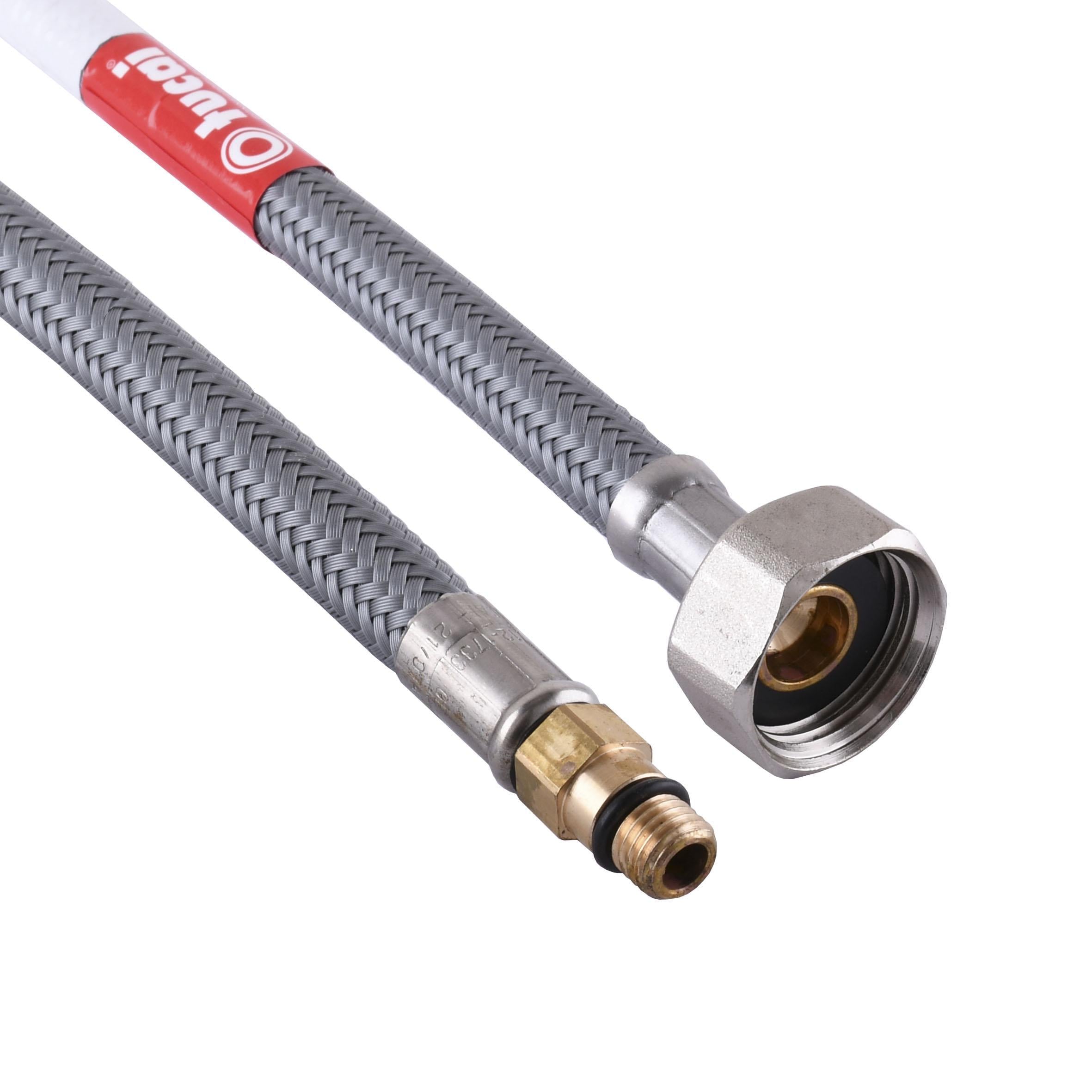 Шланг для смесителя TUCAI М8х1/2” короткий 0,8 м антикоррозия TAQ MINI AСB 206429 (000015704)
