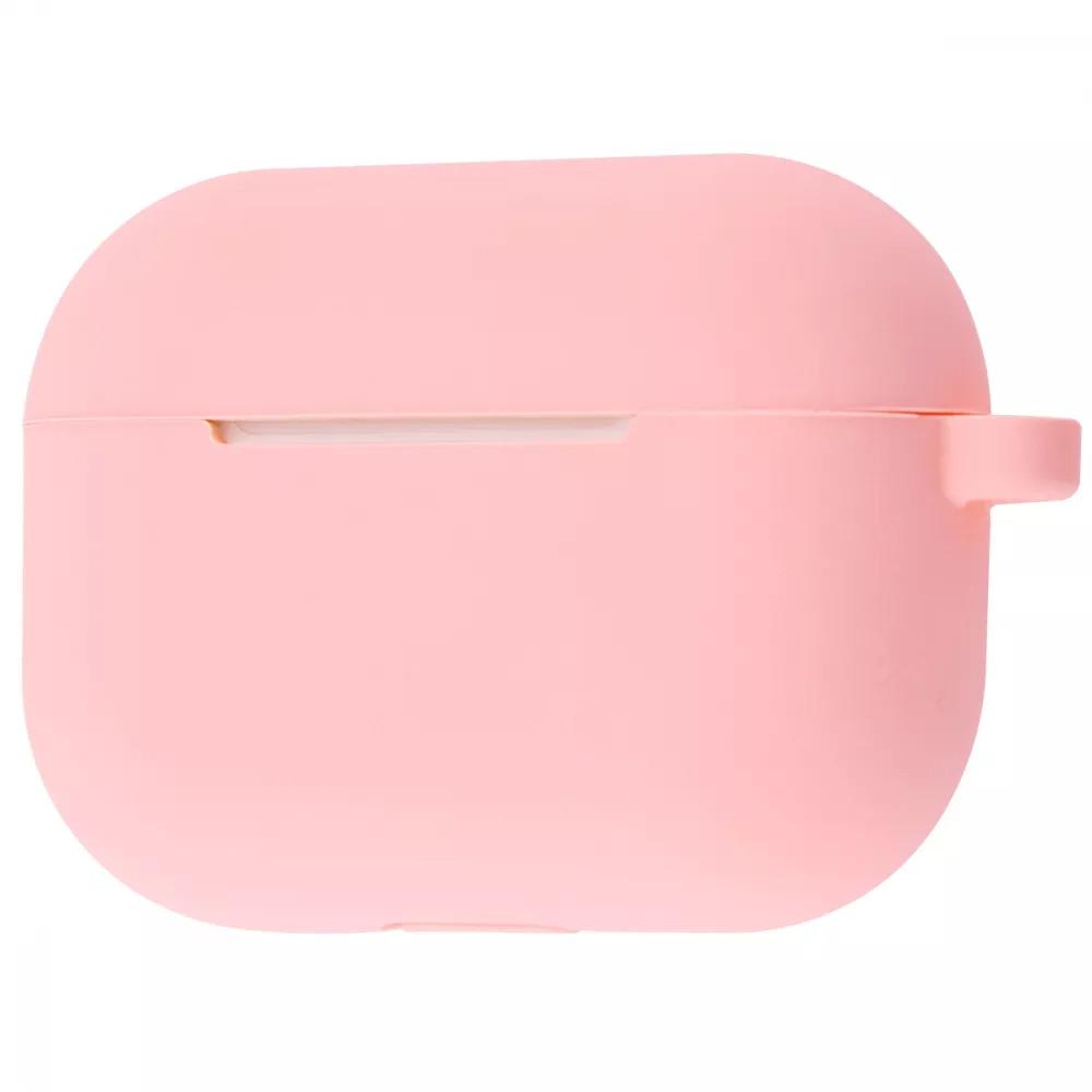 Чехол Silicone Case New для наушников AirPods Pro с карабином Pink (d2d3cdad)