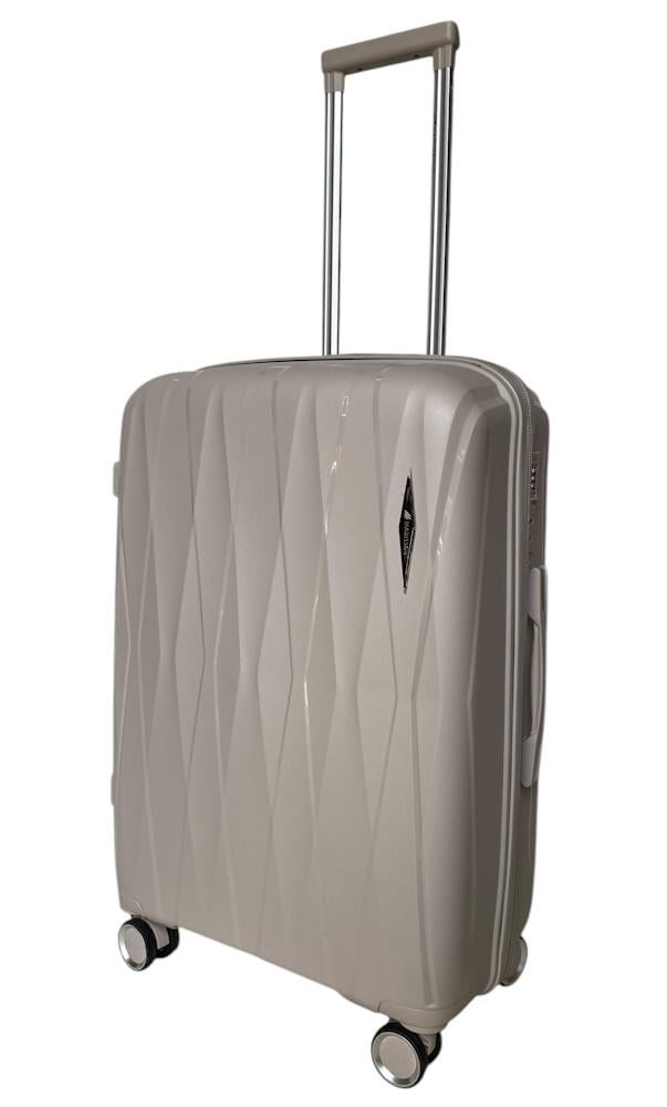 Чемодан средний Madisson Snowball 51103 полипропилен M Шампань - фото 5 Чемодан средний Madisson Snowball 51103 полипропилен M Шампань - фото 5